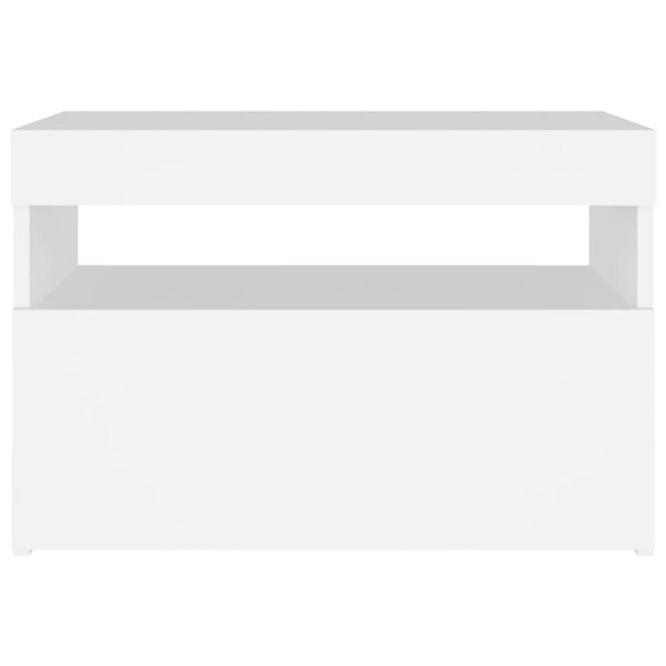 Orren Ellis TV Stand TV Console Sideboard TV Unit Home Media Unit with LED Lights Wayfair